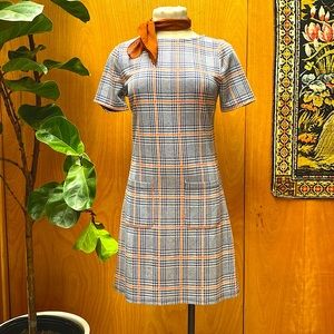 🔹Plaid Mini Dress🔹60’s Vintage Inspired by ModCloth